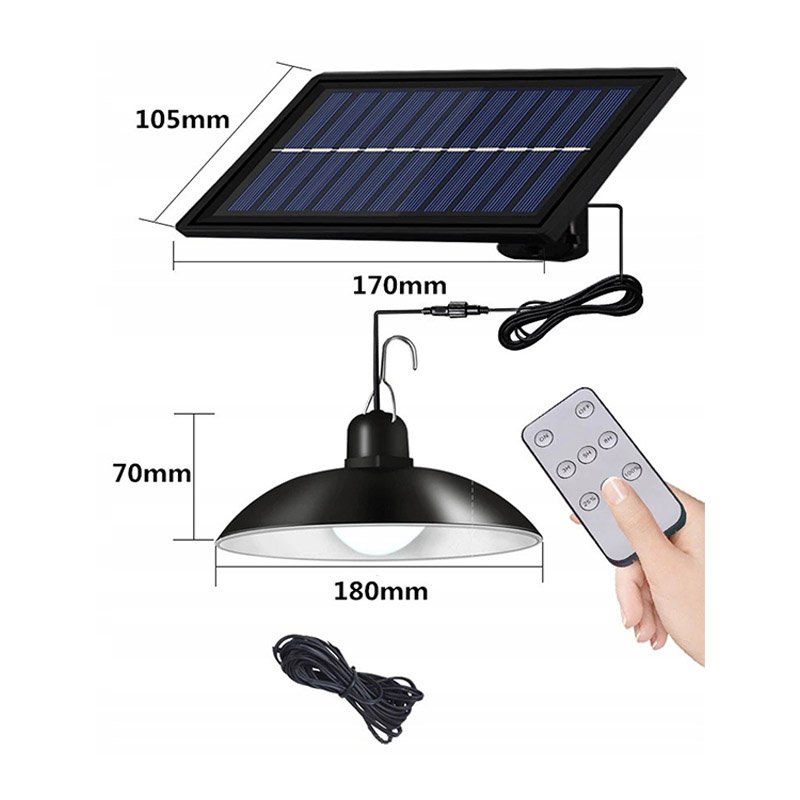 LAMPARA LED SOLAR SIMPLE - Image 2