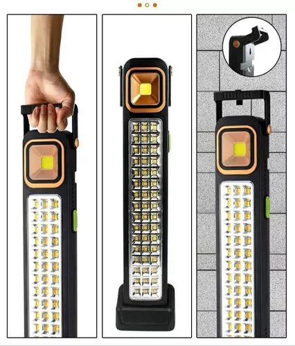 LAMPARA DE EMERGENCIA 48LED SOLAR/ USB