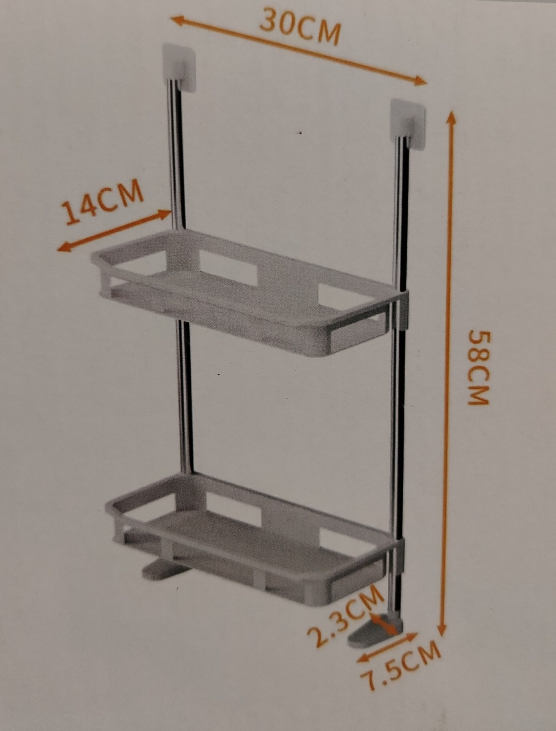 ORGANIZADOR DE BAÑO 2 NIVELES - Image 3