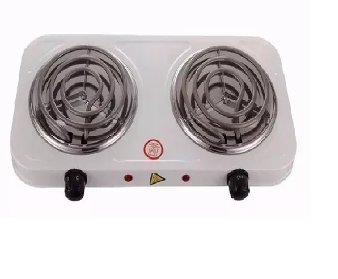 COCINA ELECTRICA 2 HORNILLAS CON ESPIRAL
