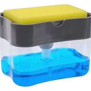 DISPENSADOR DE JABON CON ESPONJA