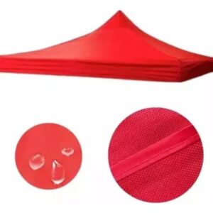 REPUESTO PARA TOLDO 3X3 CON FILTRO UV COLOR ROJO