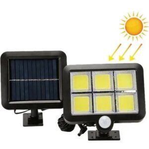 FOCO LED SOLAR DE PARED
