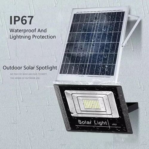 LAMPARA SOLAR CON PANEL DE 50W - Image 3