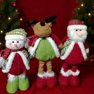 MUÑECOS DE NAVIDAD PATAS LARGAS