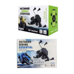 SOPORTE DE TELEFONO USB PARA MOTO/BICICILETA