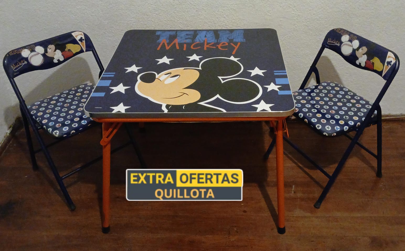 MESA INFANTIL PLEGABLE CON 2 SILLAS - Image 3
