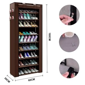 ZAPATERA ARMABLE COLOR CAFE